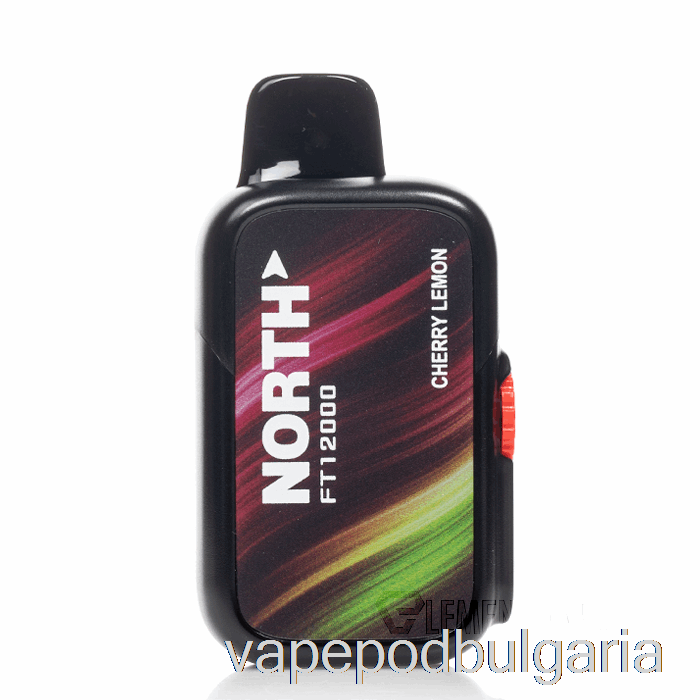 Vape 10000 Дръпки North Ft12000 Disposable Cherry Lemon